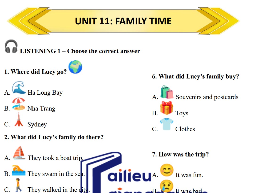 Luyện nghe Tiếng anh 5 hội thoại 2 người Global Success Học kỳ 2 - có file nghe - key